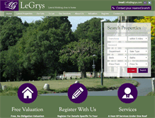 Tablet Screenshot of legrys.com